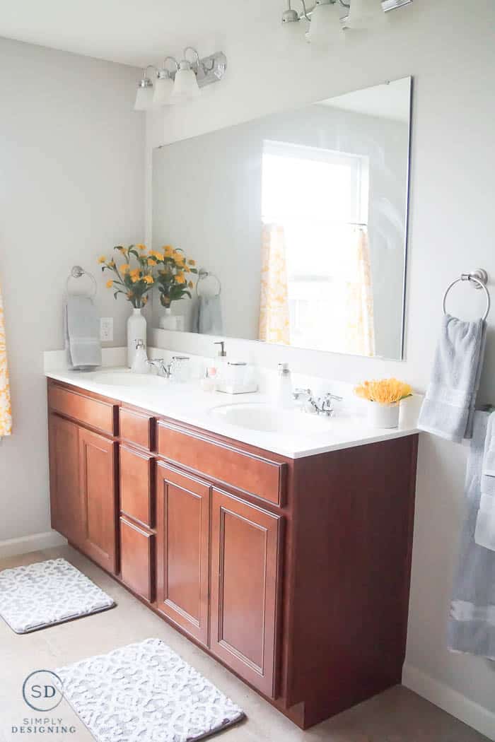 Affordable Master Bathroom Makeover