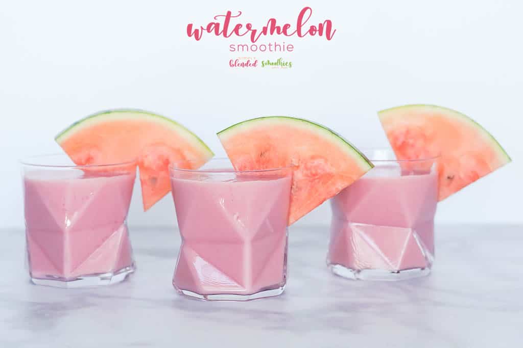 Easy Watermelon Smoothie Recipe 4 Easy Watermelon Smoothie Recipe