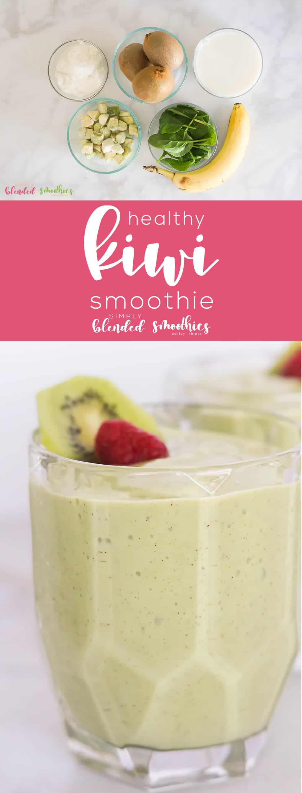 Kiwi Smoothie 1 Healthy Kiwi Smoothie