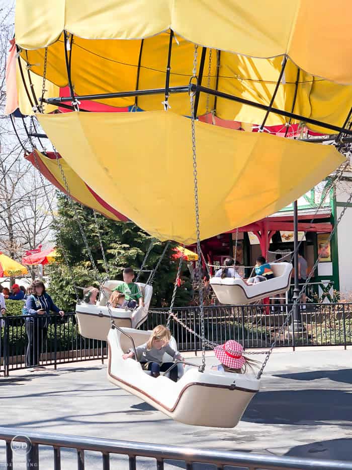 Classic Balloon ride at Hershey Park