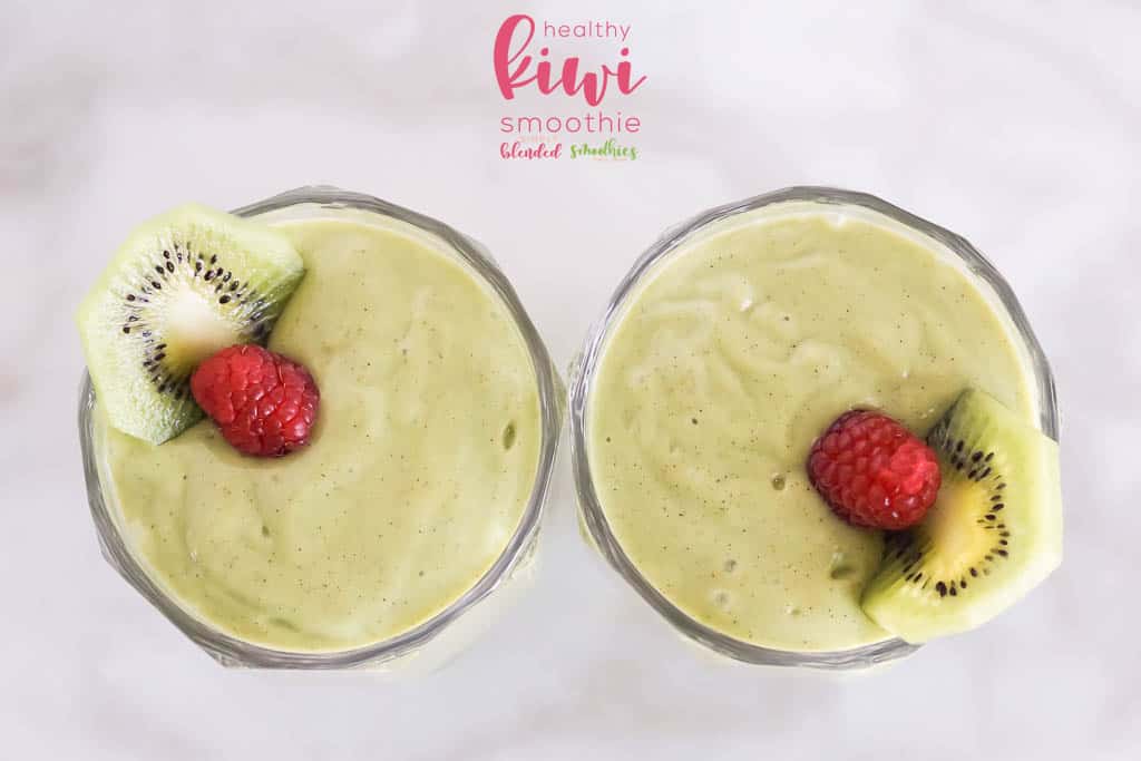Kiwi Smoothie 2 delicious kiwi smoothie