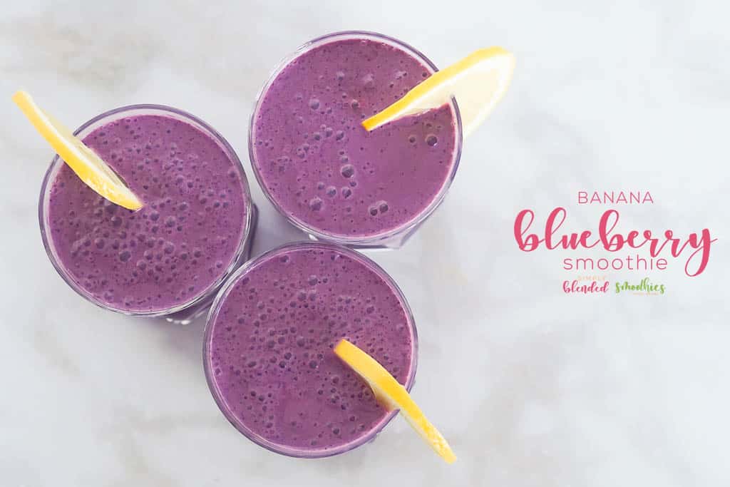 Blueberry Banana Smoothie 2 Banana Blueberry Smoothie
