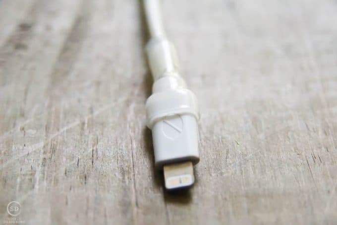 How to Fix a Broken iPhone Charger | Simply Designing with Ashley