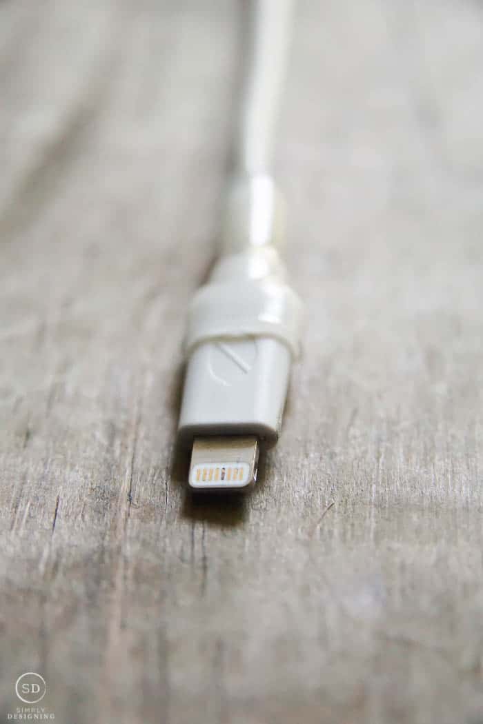 how to fix a broken iphone charger cord