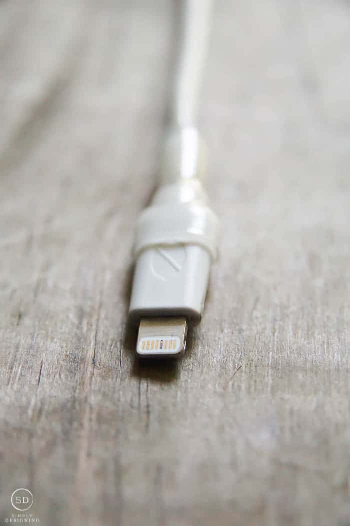 broken apple charger