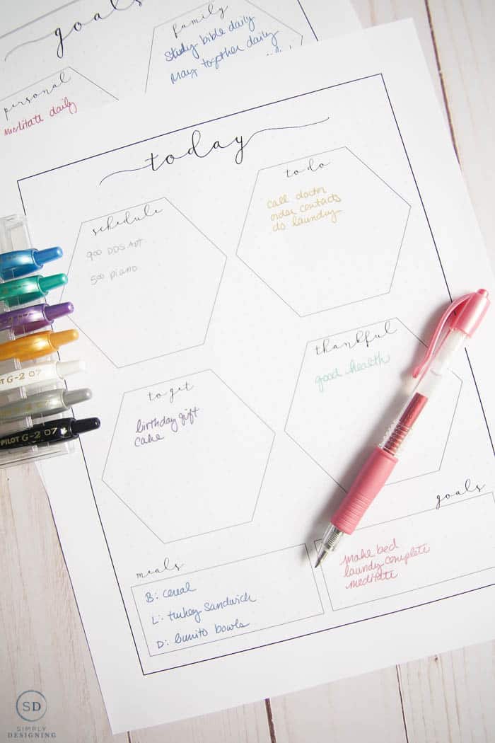 bujo ideas