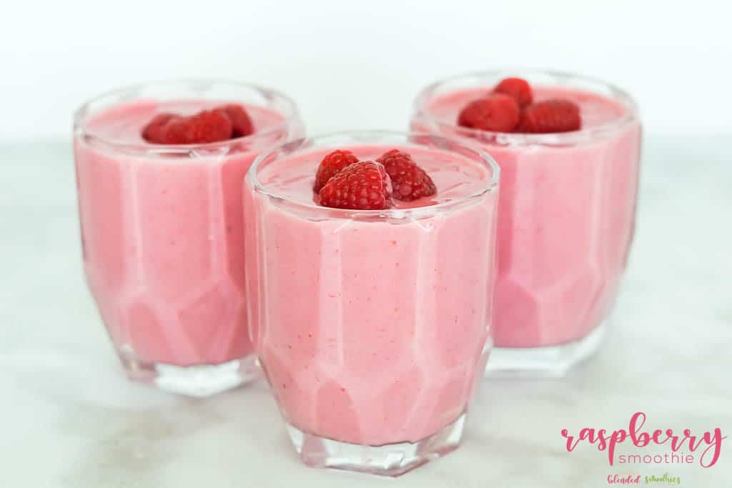 Raspberry Smoothie 2 healthy raspberry smoothie