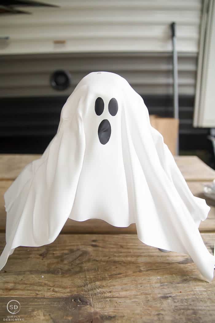 DIY ghost lantern