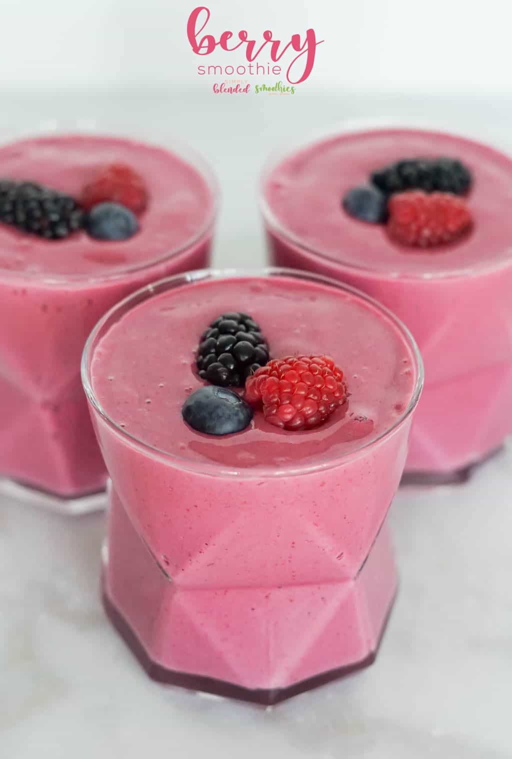 Berry Smoothie 3 Easy Berry Smoothie Recipe