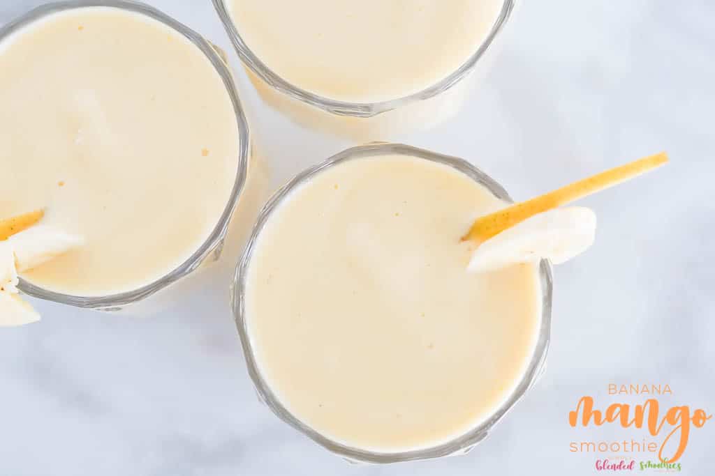 Banana Smoothie 13 Easy Mango Banana Smoothie
