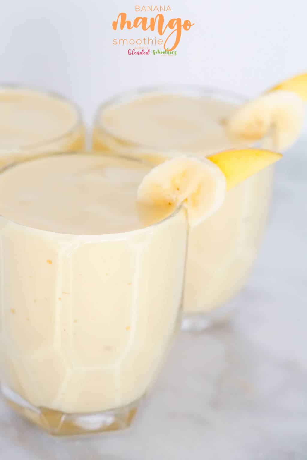 3 Ingredient Mango Pineapple Smoothie 16 Mango Banana Smoothie Recipe
