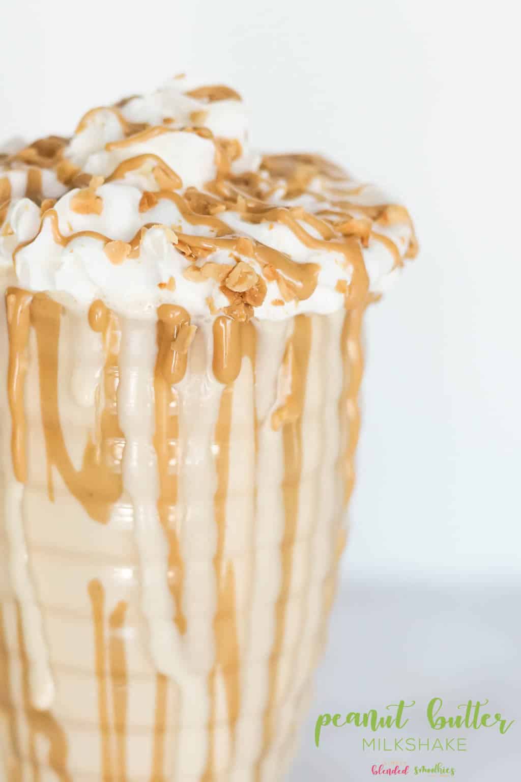 The Best Peanut Butter Banana Smoothie 18 Peanut Butter Milkshake Recipe with only 3 ingredients