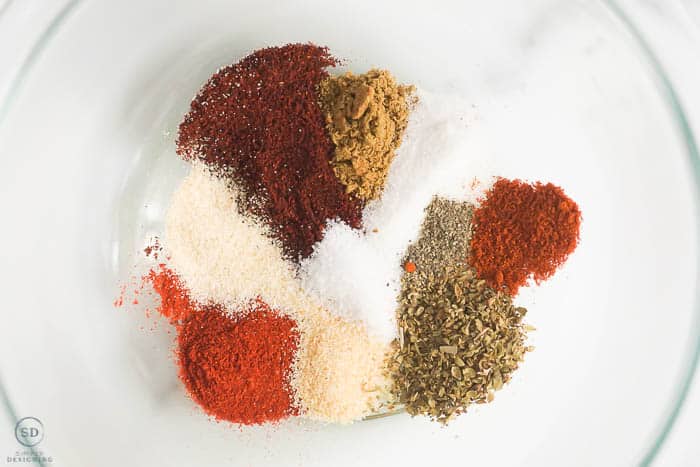 Spices for Sheet Pan Fajitas