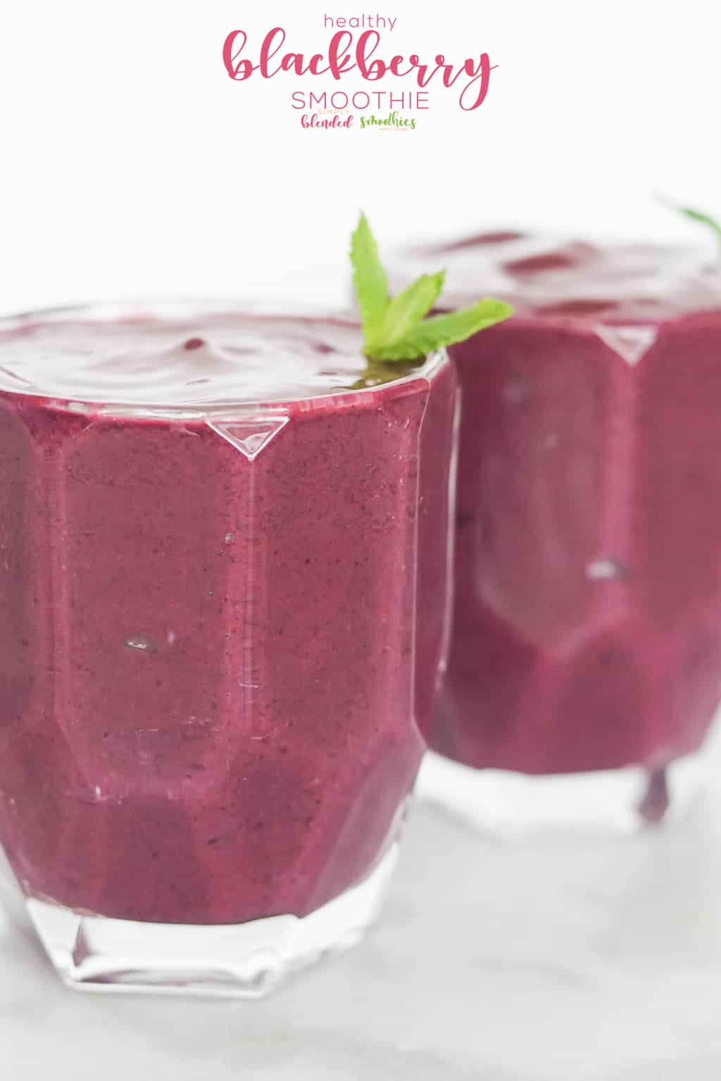 Berry Smoothie 14 Healthy Blackberry Smoothie