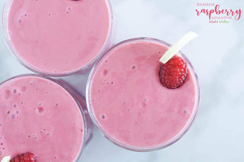 Raspberry Banana Smoothie 2 Raspberry Banana Smoothie Recipe