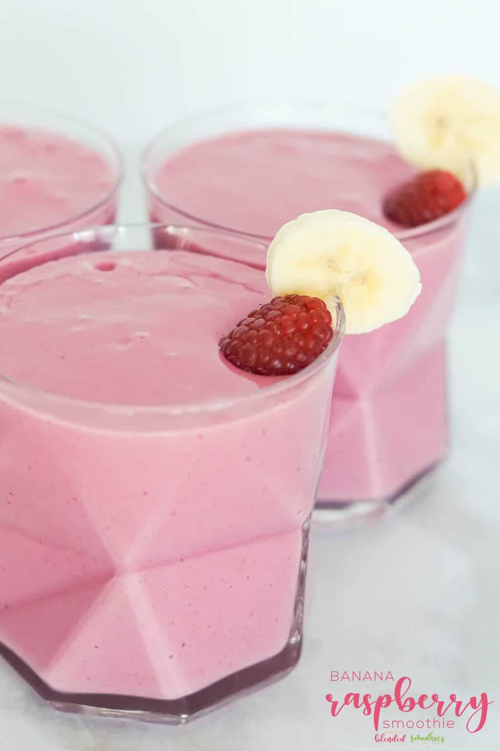 Raspberry Banana Smoothie 6 Raspberry Banana Smoothie