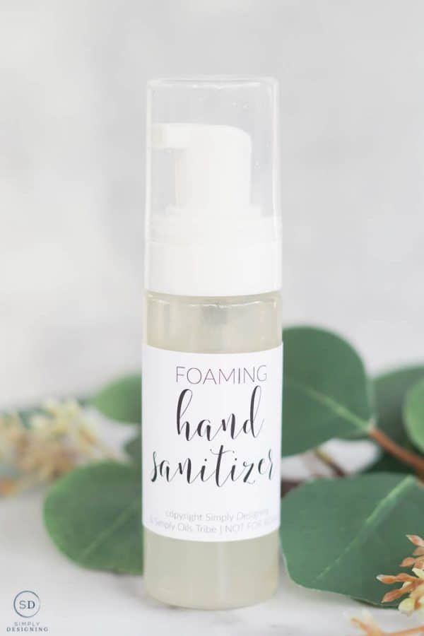 How to Make Foaming Hand Sanitizer Simply Designing with Ashley