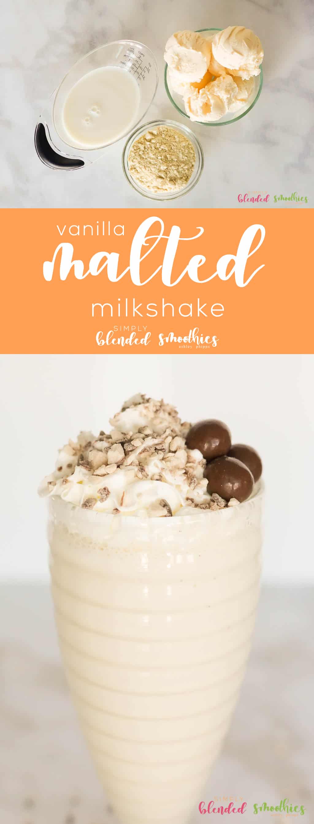 Malted Milkshake 1 Vanilla Malted Milkshake - This delicious and easy to make malted milkshake recipe is a delicious and rich flavored milkshake perfect for a treat any time or for a yummy dessert