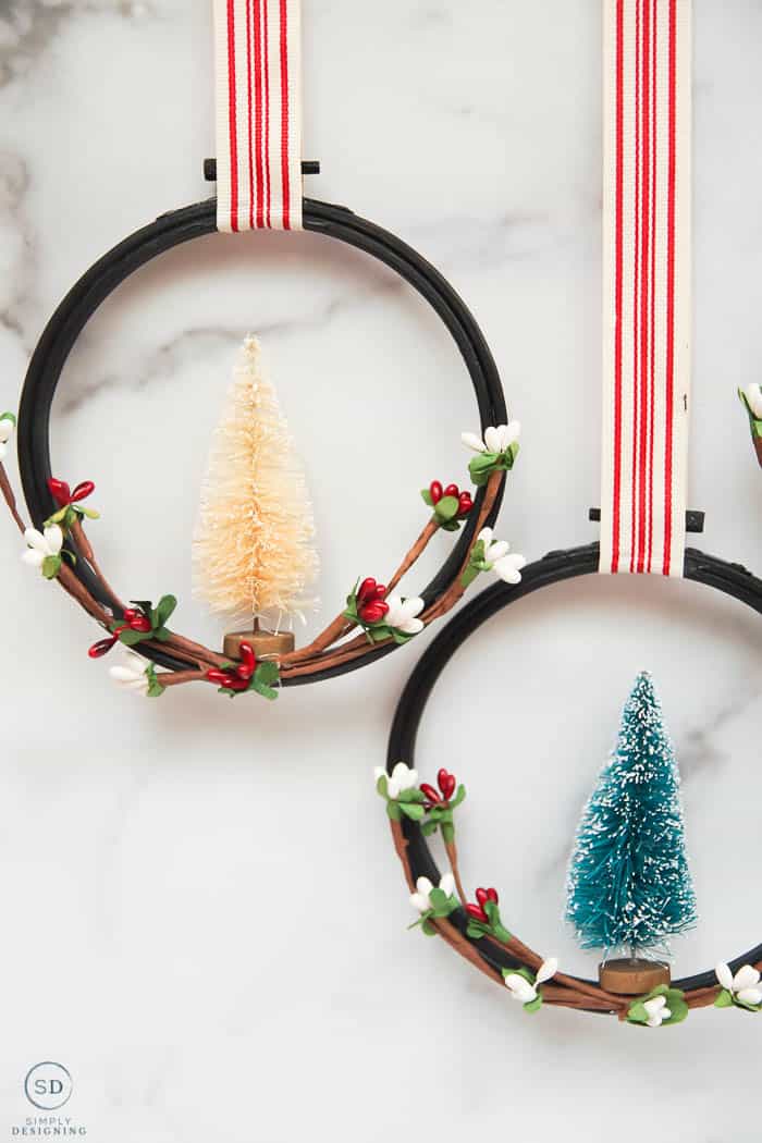 How to make Farmhouse Christmas Ornaments | Simply Designing with Ashley