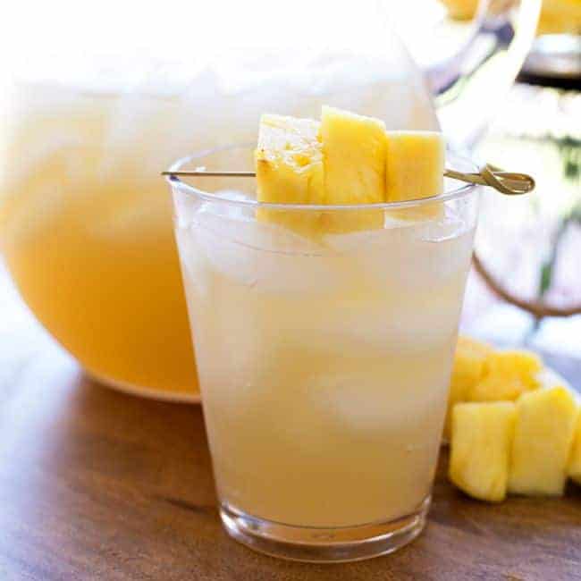Pineapple Punch FEATURE | 25+ Pineapple Recipes for the Perfect Summer Treat | 4 | pineapple recipes