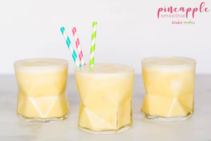 Pineapple Smoothie Recipe | 25+ Pineapple Recipes for the Perfect Summer Treat | 26 | pineapple recipes