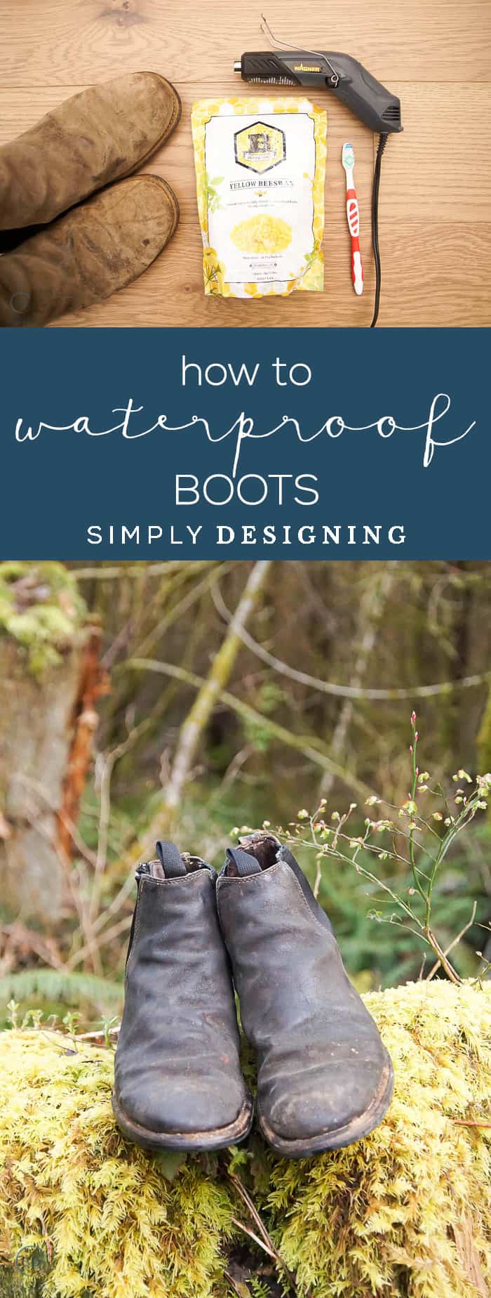 How to Waterproof Boots with Beeswax - Carolina Honeybees