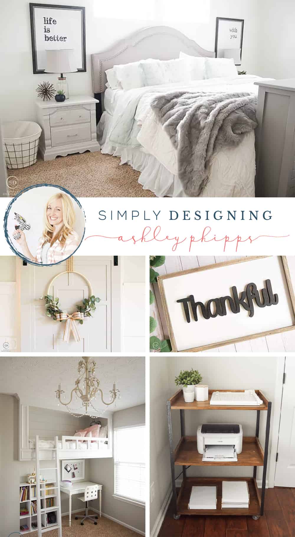 SimplyDesigning AshleyPhipps | 45 Light Bright and Beautiful Home Inspiration Ideas | 28 | Farmhouse Fall Centerpiece