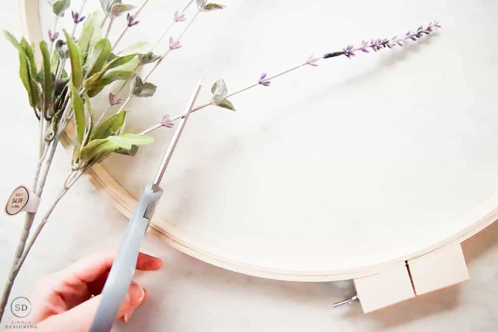 cut lavender picks