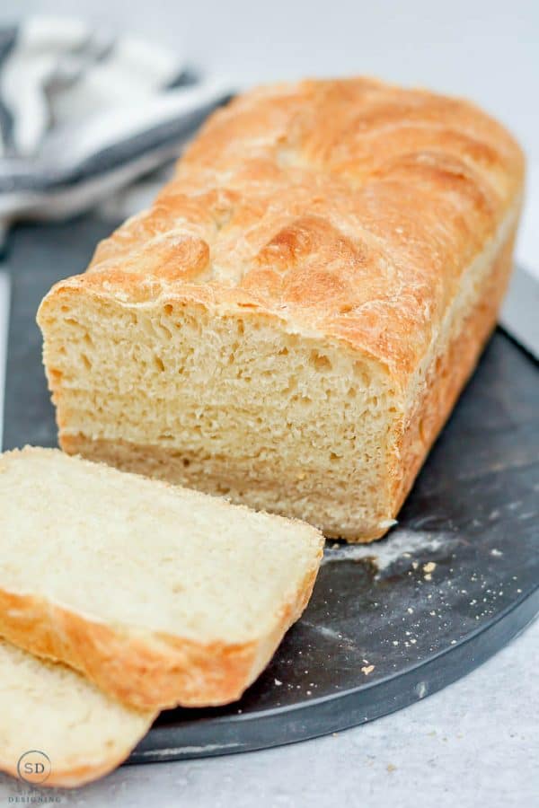 Whole Wheat No Knead Bread Recipe | Simply Designing with Ashley