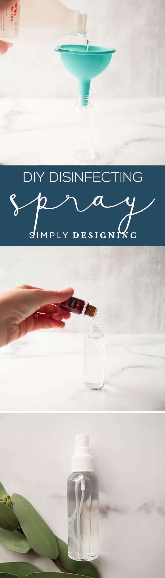 easy and inexpensive homemade sanitizing spray