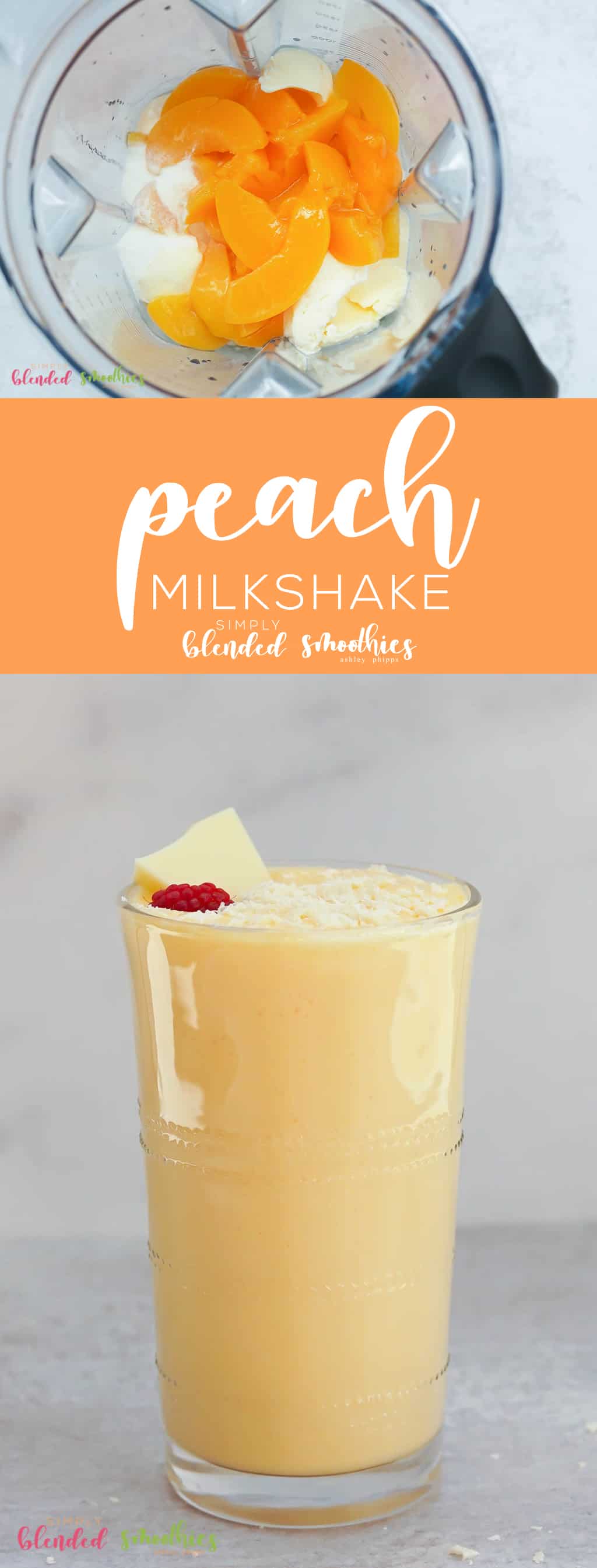Peach Milkshake 1 This Peach Milkshake is a deliciously sweet treat with a secret ingredient makes this irresistibly delicious