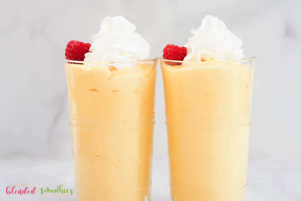 Mango Peach Milkshake 6 Mango Peach shake recipe