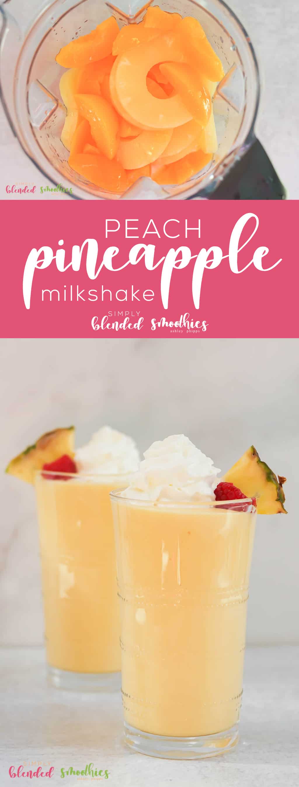Peach Pineapple Milkshake 1 this Peach Pineapple Milkshake is a delicious tropical milkshake that will have everyone begging for more