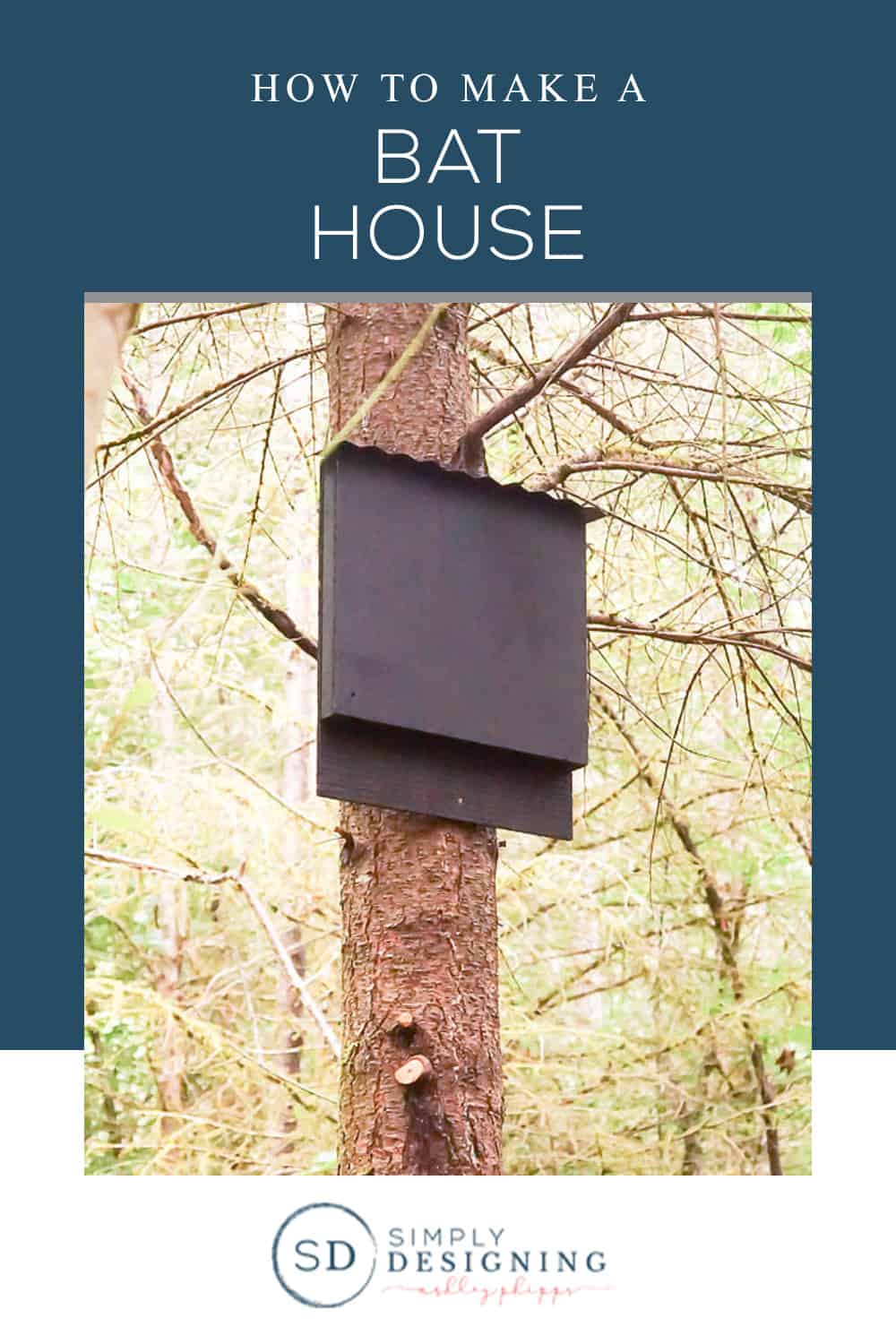 Easy to make DIY Bat House