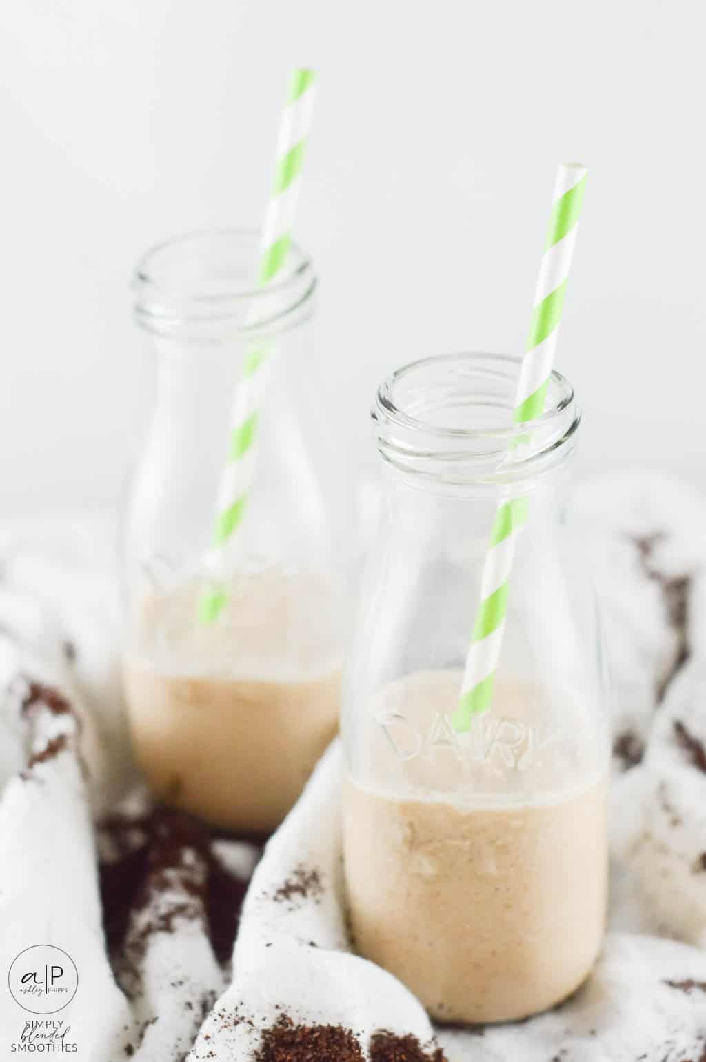 Coffee Smoothie 6 smoothie made with coffee to start your morning off right