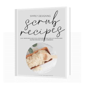 Scrub Book Cover Design Body Scrub Recipe Book with 20 Scrumptious Recipes 3 Care for a Kitten