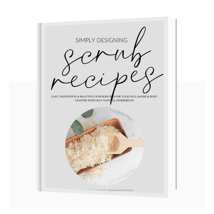 body scrub recipe book