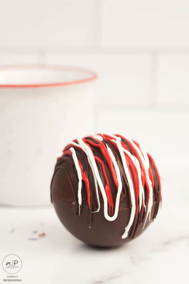 Peppermint Hot Chocolate Bomb Recipe