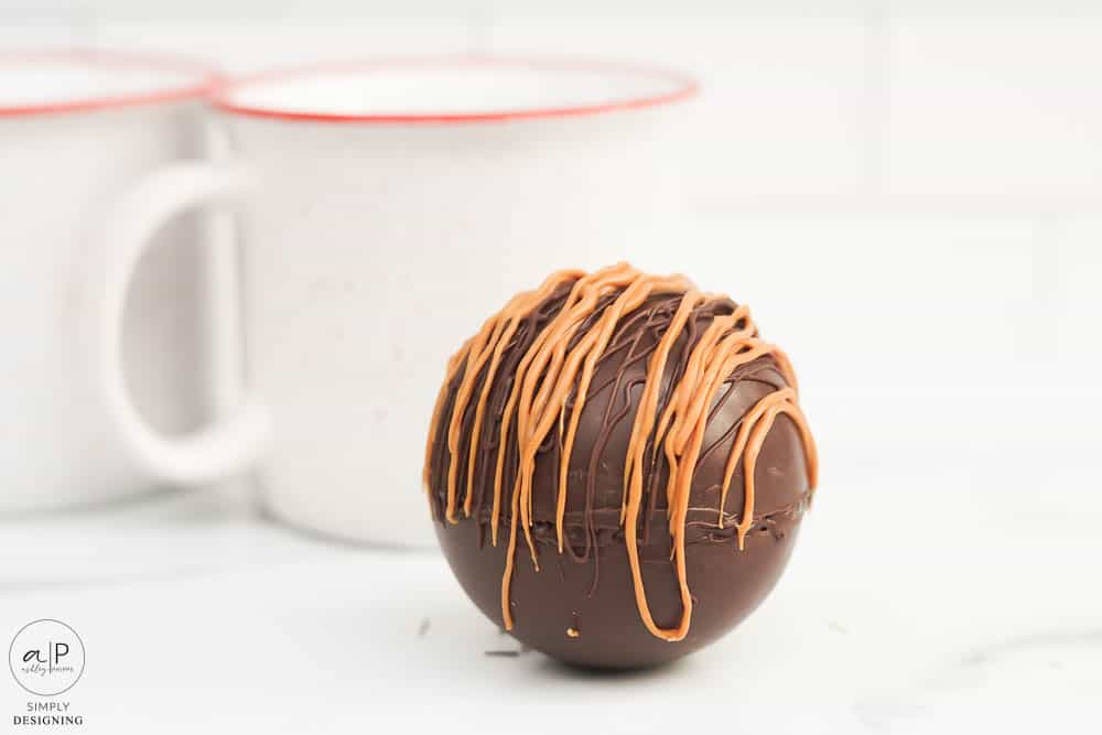 Hot Chocolate Bomb 01110 1 Caramel Hot Cocoa Bombs 17 New Year's Eve Ideas