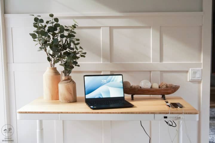 How to Style a Standing Desk: 8 Easy Ideas + Which Standing Desk I'm Loving Right Now | Simply ...